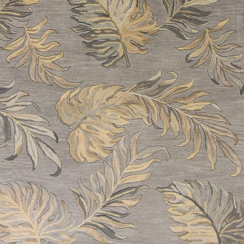 Rugs Cheap Area Rugs - 30" X 50" Wool Grey Area Rug HomeRoots