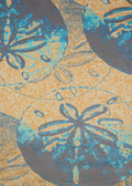Rugs Cheap Area Rugs - 63" x 86" x 0.43" Peach Polypropylene Area Rug HomeRoots