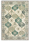 Rugs Cheap Area Rugs - 63" x 90" x 0.31" Multi Polypropylene Area Rug HomeRoots