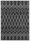 Rugs Cheap Big Rugs 94" x 126" x 1.2" Smoke Microfiber Polyester Oversize Rug 1541 HomeRoots