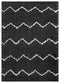 Rugs Cheap Big Rugs 94" x 126" x 1.2" Smoke Microfiber Polyester Oversize Rug 1607 HomeRoots