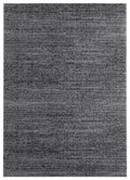 Rugs Cheap Big Rugs 94" x 126" x 1.2" Smoke Microfiber Polyester Oversize Rug 1703 HomeRoots