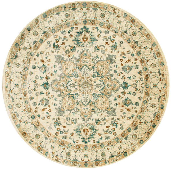 Rugs Cheap Big Rugs - 94" x 94" x 0.39" Bone Polyester Oversize Rug HomeRoots