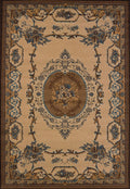 Rugs Cheap Large Rugs 94" x 126" x 0.3" Light Blue Polypropylene Oversize Rug 9653 HomeRoots