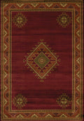Rugs Cheap Large Rugs - 94" x 126" x 0.45" Burgundy Polypropylene Oversize Rug HomeRoots