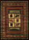 Rugs Cheap Large Rugs 94" x 126" x 0.45" Lodge Polypropylene Oversize Rug 9256 HomeRoots