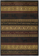 Rugs Cheap Rugs 23" x 88" x 0.45" Lodge Polypropylene Runner Rug 9776 HomeRoots