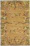 Rugs Cheap Rugs - 3'6" x 5'6" Wool Gold Area Rug HomeRoots