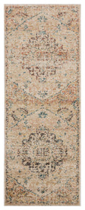 Rugs Cheap Rugs - 31" x 86" x 0.37" Bone Olefin Frieze Runner Rug HomeRoots