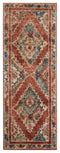 Rugs Cheap Rugs 31" x 86" x 0.37" Brick Olefin Frieze Runner Rug 9750 HomeRoots