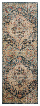 Rugs Cheap Rugs - 31" x 86" x 0.37" Multi Olefin Frieze Runner Rug HomeRoots