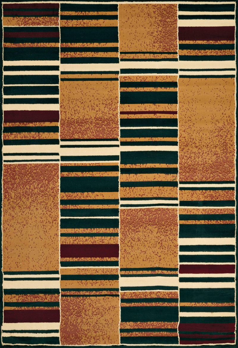 Rugs Cheap Rugs 33" x 88" x 0.3" Hunter Polypropylene Runner Rug 9655 HomeRoots