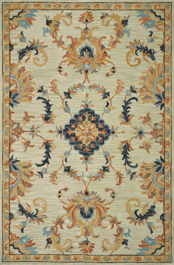 Rugs Cheap Rugs - 5' x 7'6" Wool Mint Area Rug HomeRoots