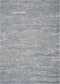 Rugs Cheap Rugs - 5' x 7' Wool & Viscose Ocean Blue Area Rug HomeRoots