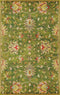 Rugs Cheap Rugs - 5' x 8' Wool Emerald Green Area Rug HomeRoots