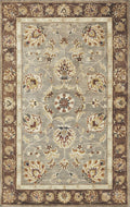 Rugs Cheap Rugs - 5' x 8' Wool Grey/Mocha Area Rug HomeRoots