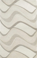 Rugs Cheap Rugs 5' x 8' Wool Ivory Area Rug 3109 HomeRoots