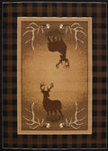 Rugs Cheap Rugs 63" x 86" x 0.31" Multi Polypropylene Area Rug 9517 HomeRoots