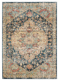 Rugs Cheap Rugs - 63" x 86" x 0.37" Multi Olefin Frieze Area Rug HomeRoots