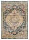 Rugs Cheap Rugs - 63" x 86" x 0.37" Multi Olefin Frieze Area Rug HomeRoots