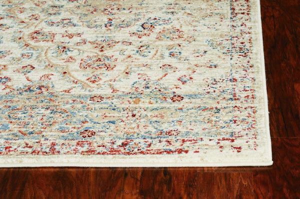 Rugs Cheap Rugs For Sale - 26" X 90" X 0.'5" Ivory Polypropylene Rug HomeRoots