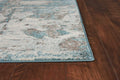 Rugs Cheap Rugs For Sale - 39" X 59" X 0.'5" Ivory/Teal Polypropylene Rug HomeRoots
