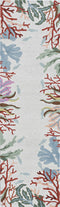 Rugs Cheap Rugs For Sale - 39" X 63" X 0.'25" Ivory Polyester Rug HomeRoots