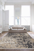 Rugs Cheap Rugs For Sale - 46" X 69" X 0.'5" Ivory/Beige Polypropylene Rug HomeRoots