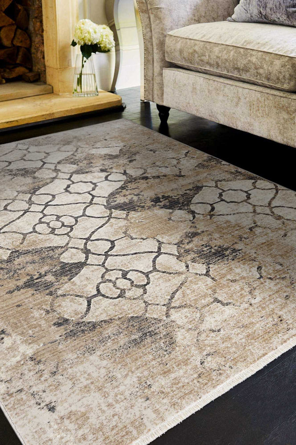 Cheap Rugs For Sale - 46" X 69" X 0.'5" Ivory Polypropylene Rug
