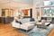 Rugs Cheap Rugs For Sale - 60" X 90" X 0.'5" Ivory/Teal Polypropylene Rug HomeRoots