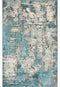 Rugs Cheap Rugs For Sale - 99" X 122" X 0.'5" Ivory/Teal Polypropylene Rug HomeRoots