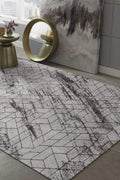 Rugs Cheap Rugs Online - 118" X 158" X 0.'25" Ivory Polyester Rug HomeRoots
