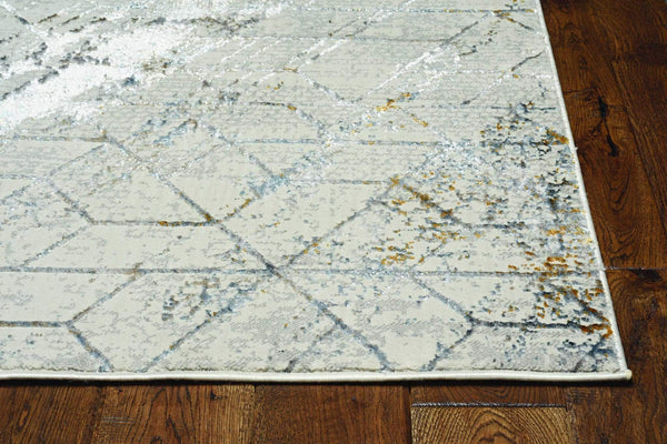 Rugs Cheap Rugs Online - 26" X 83" X 0.'25" Ivory Polyester Rug HomeRoots