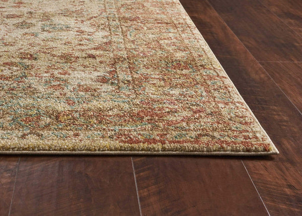 Rugs Cheap Rugs Online - 31" X 96" X 0.'5" Sand/Coral Polypropylene Rug HomeRoots