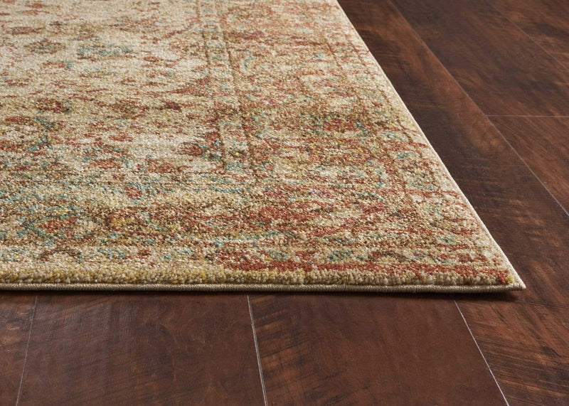 Rugs Cheap Rugs Online - 31" X 96" X 0.'5" Sand/Coral Polypropylene Rug HomeRoots