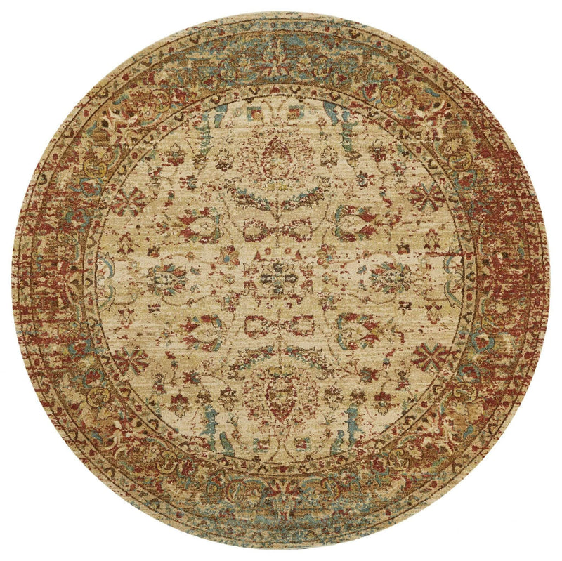 Rugs Cheap Rugs Online - 39" X 59" X 0.'5" Sand/Coral Polypropylene Rug HomeRoots
