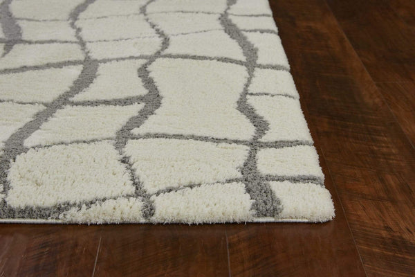 Rugs Cheap Rugs Online - 39" X 63" X 0.'5" Ivory Microfiber Rug HomeRoots