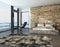 Rugs Cheap Rugs Online - 63" X 91" X 0.'25" Ivory/Charcoal Polyester Rug HomeRoots