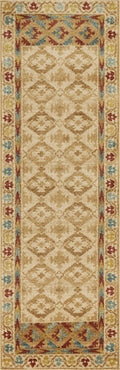 Rugs Cheap Rugs Online 63" X 91" X 0.'5" Sand Polypropylene Rug 4485 HomeRoots