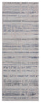 Rugs Cheap Runner Rugs 31" x 86" x 0.39" Blue Polyester/Olefin Runner Rug 7901 HomeRoots