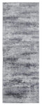 Rugs Cheap Runner Rugs - 31" x 86" x 0.39" Grey Polyester/Olefin Runner Rug HomeRoots