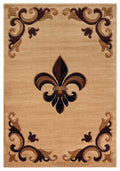 Rugs Cheap Runner Rugs 31" x 88" x 0.53" Beige Olefin/Polypropylene Runner Rug 7526 HomeRoots