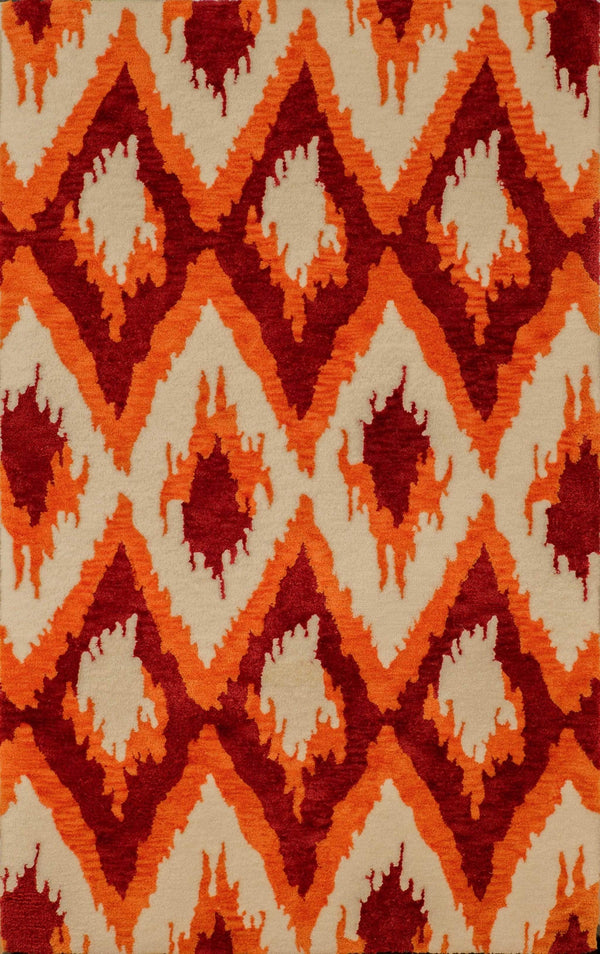 Rugs Cheap Runner Rugs 63" x 86" x 0.79" Cherrystone Polyester Runner Rug 7832 HomeRoots