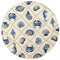 Rugs Clearance Area Rugs - 7'6" Round UV-treated Polypropylene Sand Area Rug HomeRoots
