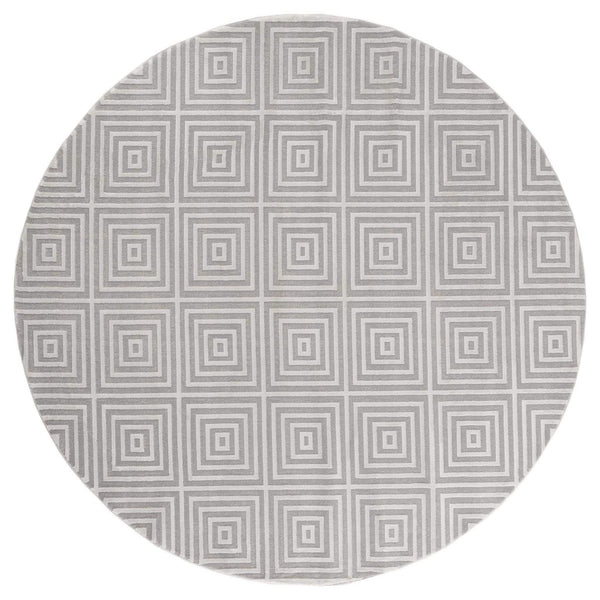 Rugs Clearance Area Rugs - 94" x 94" x 0.39" Sand Polyester/Olefin Round Rug HomeRoots