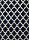 Rugs Clearance Rugs - 22" x 26" x 0.47" Navy Polyester Accent Rug HomeRoots