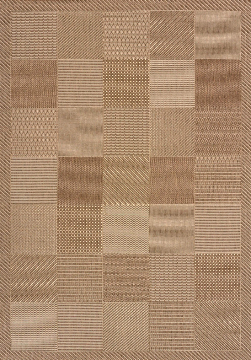 Rugs Clearance Rugs - 31" x 50" x 0.2" Brown Polypropylene/Olefin Accent Rug HomeRoots