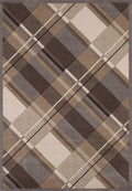 Rugs Clearance Rugs - 61" x 90" x 0.5" Grey Polypropylene Area Rug HomeRoots