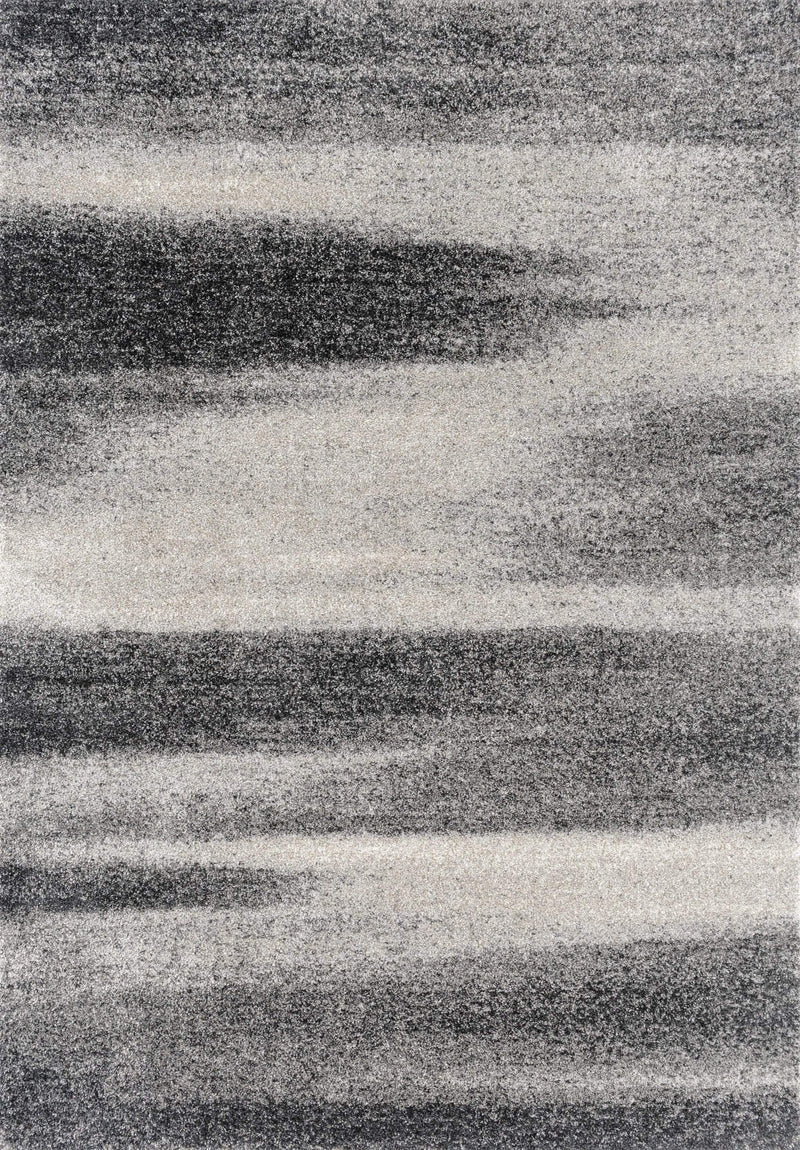 Rugs Contemporary Rugs - 94" x 126" x 0.5" Grey Polypropylene Oversize Rug HomeRoots