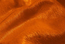Rugs Cow Rug - 60" x 84" Orange Cowhide - Area Rug HomeRoots